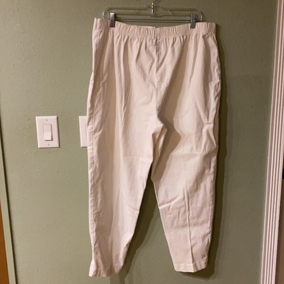 Vintage 80’s White Pants - Picture 2 of 4